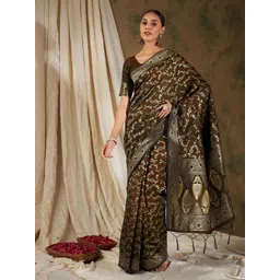 Sangria Woven Design Zari Kanjeevaram Saree-picture-40