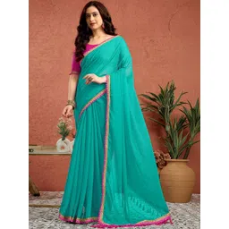 SANISA Poly Georgette Saree-picture-32