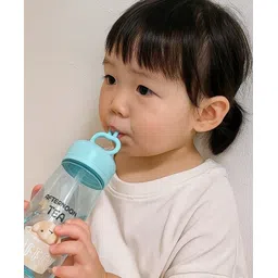 Sanjary 420ml Bpa Free Plastic Bottle Cute Print Bottle for Kids Color Design May Vary-picture-13