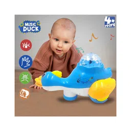 Sanjary Battery Operated Musical Duck With Light & Sound Toy for kids -Color & Design May Vary-picture-14