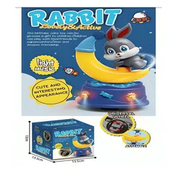 Sanjary Bump & Go Musical Rabbit light and music cute and interesting appereance for kids color design may vary-image-18