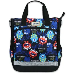 Sanjary cute monster Print Multi-Purpose Hand Bag, with Handle Strap, Water-Proof Reusable Bag color design may vary-picture-10