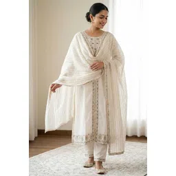 sanjay Chanderi Women Churidar-picture-18