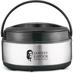 sanjeev kapoor by Classic Essentials Stainless Steel Insulated Hot Meal Serving Volga Thermoware Casserole-picture-39