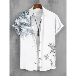sankishclothing Women Regular Fit Graphic Print Ribbed Collar Casual Shirt-picture-15