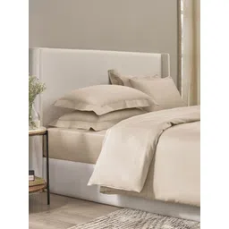 SANSAAR A DDECOR BRAND LIVE CONSCIOUSLY Beige Heavy Winter Double XL King Bedding Set-picture-35