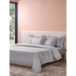 SANSAAR A DDECOR BRAND LIVE CONSCIOUSLY Cotton 3 Piece Double Extra Large Bedding Set-picture-39