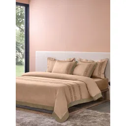 SANSAAR A DDECOR BRAND LIVE CONSCIOUSLY Cotton 3 Piece Superfine Bedding Bedding Set-picture-41