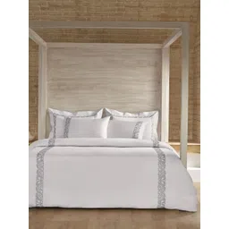 SANSAAR A DDECOR BRAND LIVE CONSCIOUSLY Quirky Cotton 3 Piece Double Superfine Bedding Set-picture-36