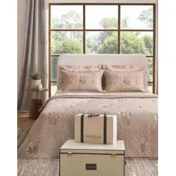 sansaar Quilted 6-Piece King Sized Bedding Set with Embroidery-picture-46