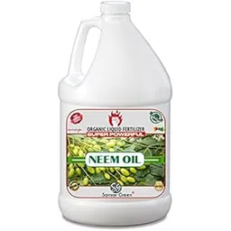 Sansar Green® Neem Oil, Premium Essential Super Powerful Liquid Fertilizer for all Types of Plants (1000 ml)-image-0