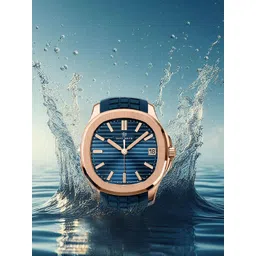 SANSIMAYO Unisex Dial & Bracelet Style Straps Analogue Watch SM-M-54-BL-RG-BL-picture-19