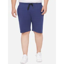 Santonio Plus Size Men Mid-Rise Pure Cotton Shorts-picture-17