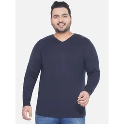 Santonio Plus Size V-Neck Pullover-picture-14