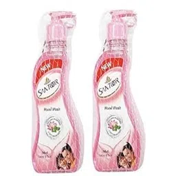 santoor Classic lotus and Tulsi-215ml+215ml Pump Bottle (pack of 2 pc) Hand Wash Pump Dispenser (2 x 215 ml)-picture-45