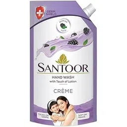 Santoor Cream Berries Tulsi Hand Wash Refill 750 ml-picture-26