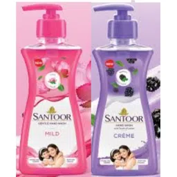 santoor Handwash Creame 200ml and mild lotous 200ml Hand Wash-picture-28