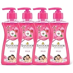 Santoor Mild Gentle Hand Wash 200ml, Pack of 4 with Goodness of Lotus & Tulsi| Rich Lathering Formula with Anti-Bacterial Properties| Soft on Hands| Soothes & Hydrates Skin-picture-39