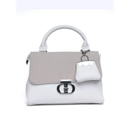 Santorini Colourblocked Structured Handheld Bag-picture-12