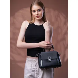 Santorini Textured Structured Handheld Bag image 3