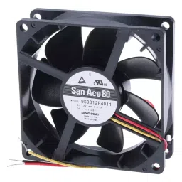 SANYO DENKI FAN, SILENT, 80MM, 12V, FAST SPEED, 9S0812F4011-picture-22