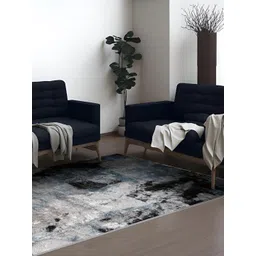 Sapana Carpet-Mats Grey Textured Anti-Skid Carpet-picture-38