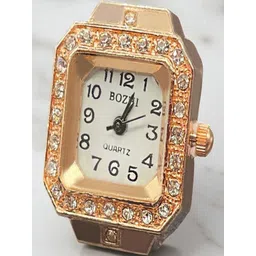 SAPRAA TRENDS Women Rose Gold-Plated Stainless Steel Ring-picture-28