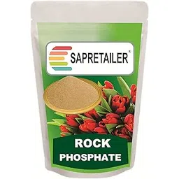 SAPRETAILER Organic Rock Phosphate Essential Fertilizer All Purpose Crushed Powder for Fruiting and Flowering Plants 1Kg-picture-15