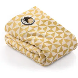 saral home 153 cm (5 ft) Window Cotton Room Darkening Curtain Single Curtain-picture-14