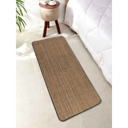 Saral Home Abstract Black Jute Anti Skid Runner-picture-40