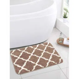 Saral Home Anti Slip Microfiber Bathmat - Beige-picture-30