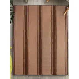 Saral Home Beige & Brown Polypropylene Large Antiskid & Washable Power Carpet-picture-40