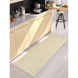 Saral Home Beige & White Textued Anti-Skid Floor Runner-picture-11