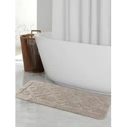 Saral Home Beige Cotton Antiskid Floor Runner-picture-15