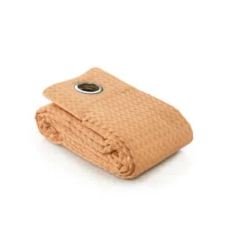 Saral Home Beige Cotton Checkered Curtain-picture-47