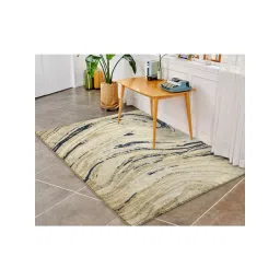 Saral Home Beige Yarn Art Carpet (120 x 180 cm)-picture-39