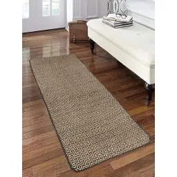 Saral Home Black & Beige Handloom Runner - Set of 1-picture-45