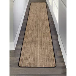 Saral Home Black & Beige Textured Jute Anti-Skid Floor Runner-picture-43