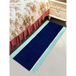 Saral Home Blue & Aqua Microfibre Runner - Set of 1-picture-13