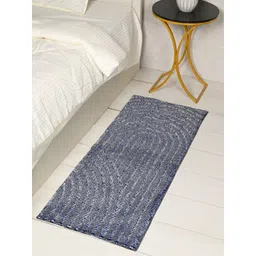 Saral Home Blue & White Printed Floor Runner-picture-37