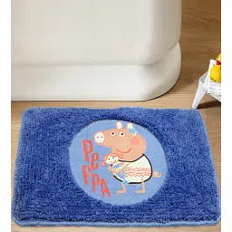 saral home Blue Character Microfibre 16 x 24 Inches Kids Floor Mat-picture-27