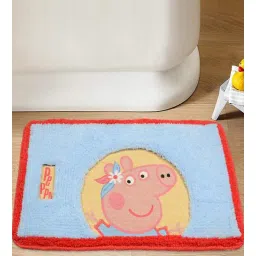 saral home Blue Character Microfibre 16 x 24 Inches Kids Floor Mat-picture-31