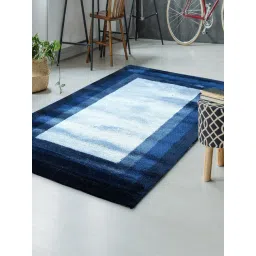 Saral Home Blue Cotton Carpet - Set of 1-picture-45