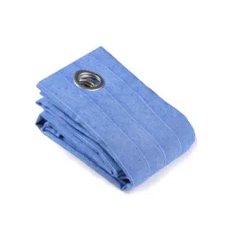 Saral Home Blue Cotton Plain Curtain-picture-27