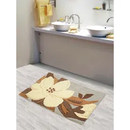 Saral Home Brown & Beige Cotton 1500 GSM Pure Cotton Premium Mat-picture-31