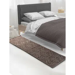 Saral Home Brown Cotton Printed Anti Skid Floor Runner-picture-38