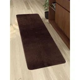 Saral Home Brown Solid Anti-Skid Floor Runner-picture-18