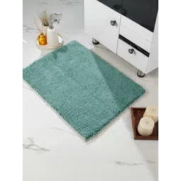 Saral Home Gia Green Non Slip Thick Fluffy Soft Microfiber 2050-GSM Bath Rug-picture-24