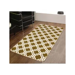 Saral Home Gold & Beige Cotton 1900 GSM Bath Mat - Set of 1-picture-39