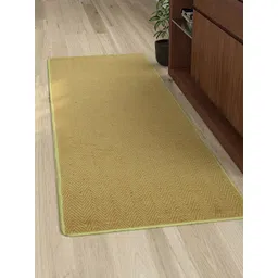 Saral Home Green & Beige Handloom Geometric Runner-picture-21